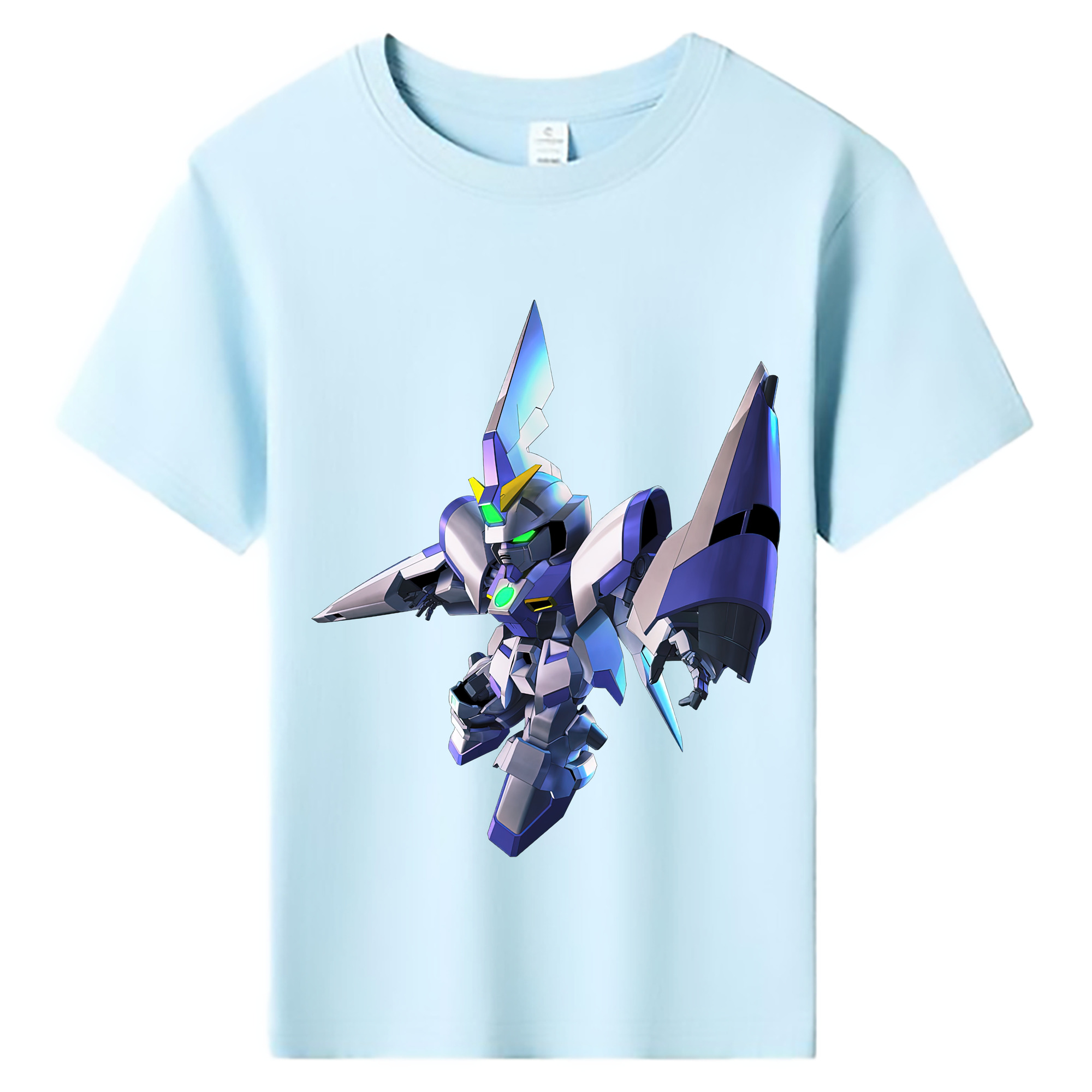 （画像用） 機動戦士ガンダム Mobile Suit Gundam 綿100％キッズTシャツ（フロントプリント）